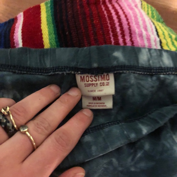 Amazing soft marble slab blue tiedye soft leggings - Picture 4 of 5